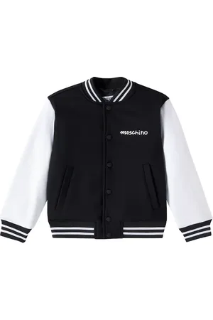 Moschino Veste bomber en coton mélangé à logo