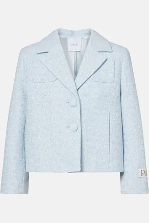 Patou Veste raccourcie en tweed