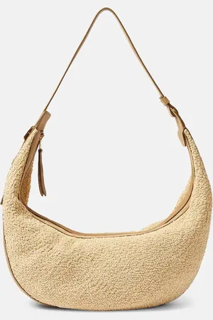 Khaite Sac Augustina en raphia et daim