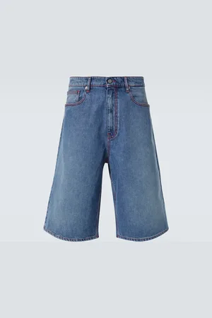 ERL Bermuda Indiana en denim