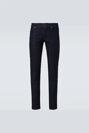 Kiton Jean slim à taille basse