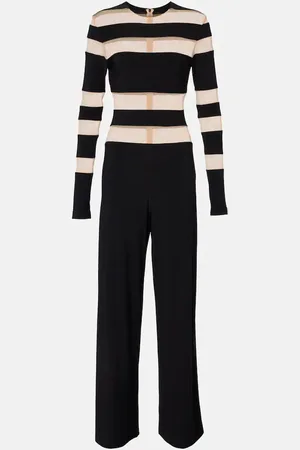 Norma Kamali Combi-pantalon à empiècements