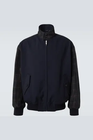 Comme des Garçons Comme des Garçons Homme Veste blouson en lin mélangé