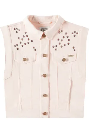 Scotch&Soda Gilet en coton à ornements