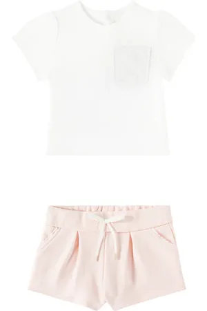 Chloé Chloé Kids Bébé – Ensemble t-shirt et short en coton