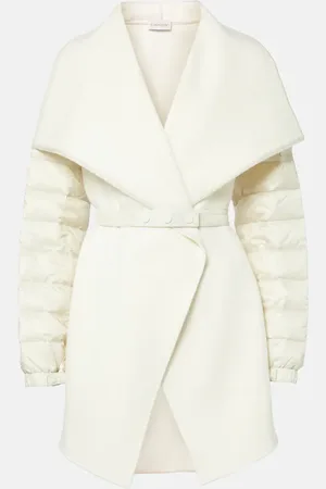 Moncler Cape en laine mélangée