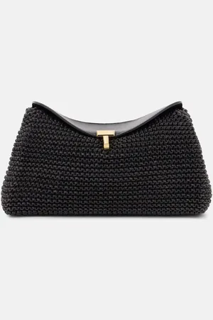 Totême Pochette T-Lock en cuir
