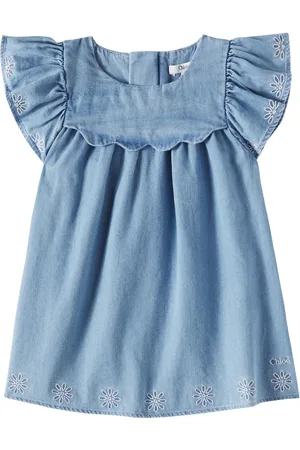 Chloé Chloé Kids Bébé – Robe brodée en coton