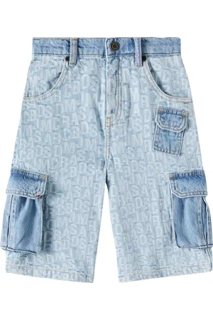 Marc Jacobs Short cargo en jean à logo