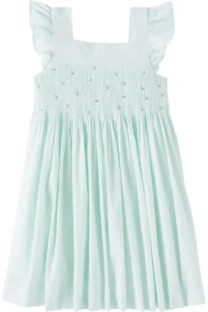 BONPOINT Robe Fiona brodée en coton