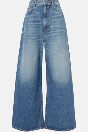 Sportmax Jean ample Angri à taille mi-haute