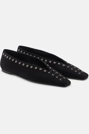 Totême Ballerines en daim