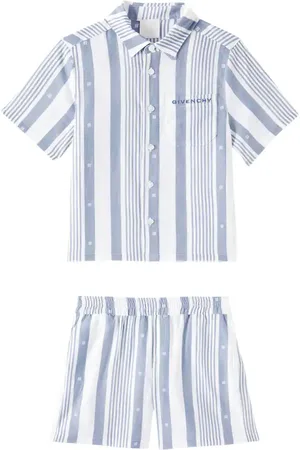 Givenchy Ensemble chemise et short en lin mélangé