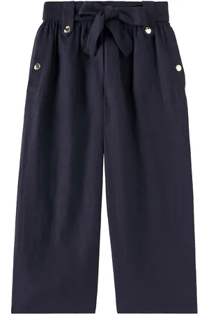 Chloé Chloé Kids Pantalon ample en lin