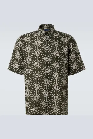 Frescobol Carioca Chemise Castro imprimée en lin