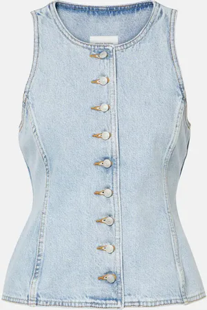 MAGDA BUTRYM Veste sans manches en jean
