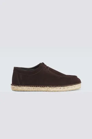 Frescobol Carioca Chaussures Rodolfo Wallabee en daim