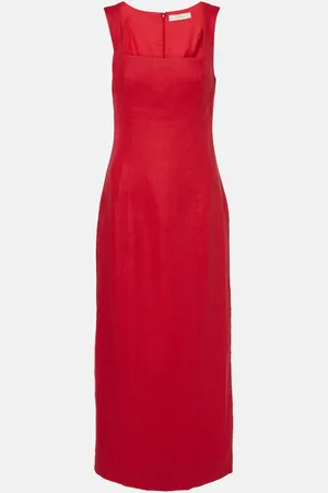 FAITHFULL THE BRAND Robe longue Felice en lin