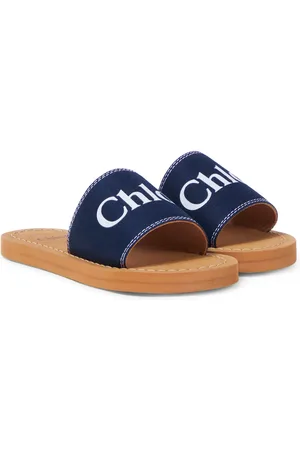 Chloé Chloé Kids Mules imprimées à logo