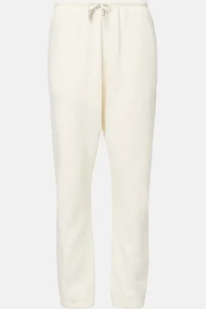 The Row Pantalon de survêtement Teo en coton et cachemire
