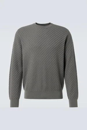 BRIONI Pull en coton, soie et cachemire