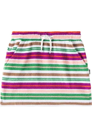 Molo Jupe Bethany rayée en coton mélangé