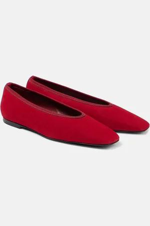 Totême Ballerines en daim