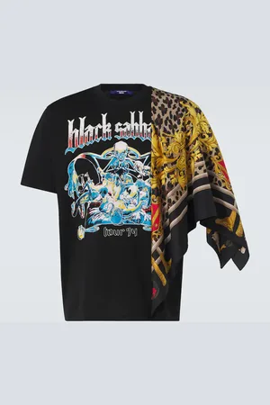 JUNYA WATANABE T-shirt Black Sabbath en coton