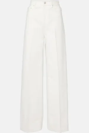 Totême Jean ample à taille haute