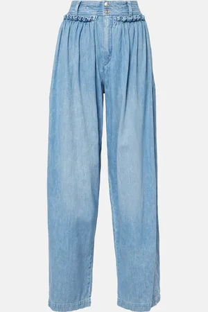 Isabel Marant Jean ample Inaya à taille haute