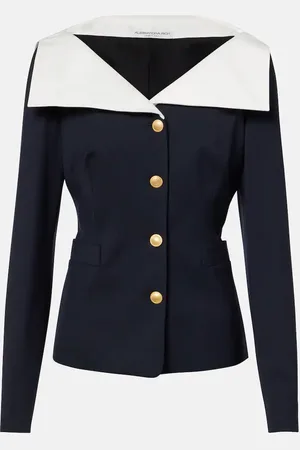 Alessandra Rich Veste en laine mélangée