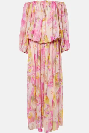 BLUMARINE Robe longue à fleurs