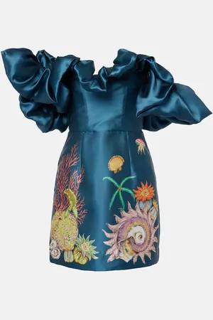 ALÉMAIS Alémais Robe Dorian imprimée