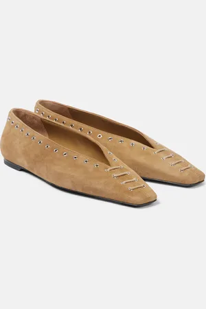 Totême Ballerines en daim