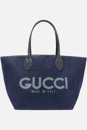 Gucci Cabas Totissima Large en denim à logo