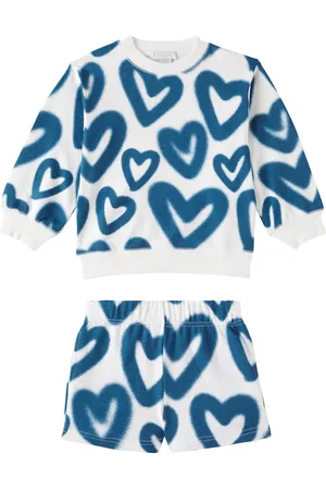 Stella McCartney Ensemble de survêtement imprimé en coton