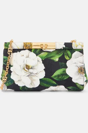 Dolce & Gabbana Pochette Marlene à fleurs