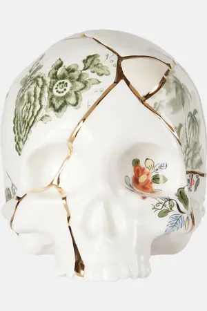 SELETTI Figurine Skull Kintsugi par Marcantonio Raimondi Malerba