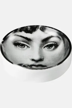 FORNASETTI Cendrier Tema E Variazioni N.137 en porcelaine