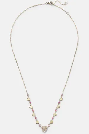 Roxanne First Collier en or 14 ct, diamants et saphirs