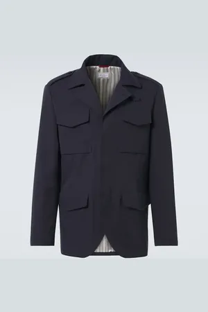Brunello Cucinelli Veste en coton mélangé