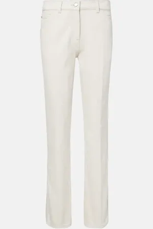 Totême Jean slim à taille basse