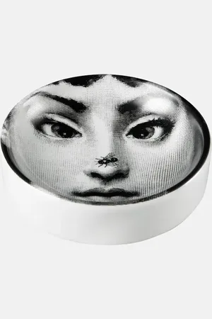 FORNASETTI Cendrier Tema E Variazioni N.363 en porcelaine