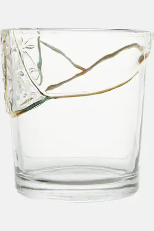 SELETTI Verre Kintsugi par Marcantonio Raimondi Malerba