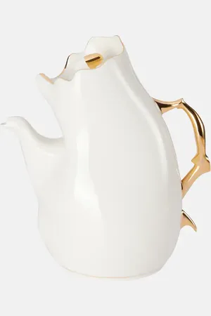 SELETTI Théière Meltdown en porcelaine par Jordanluca