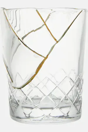 SELETTI Verre Kintsugi nº1 par Marcantonio Raimondi Malerba