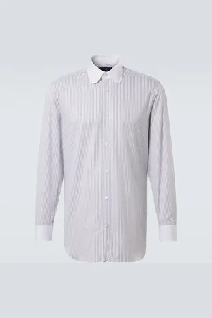 Dunhill Chemise en coton rayé