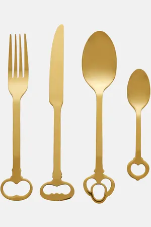 SELETTI Set de couverts 24 pièces Keytlery par Alessandro Zambelli