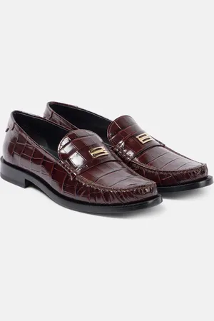 Victoria Beckham Mocassins en cuir embossé