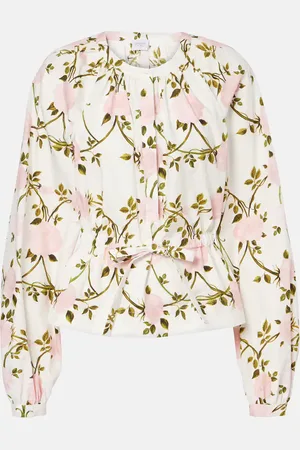 Giambattista Valli Blouse en coton à fleurs